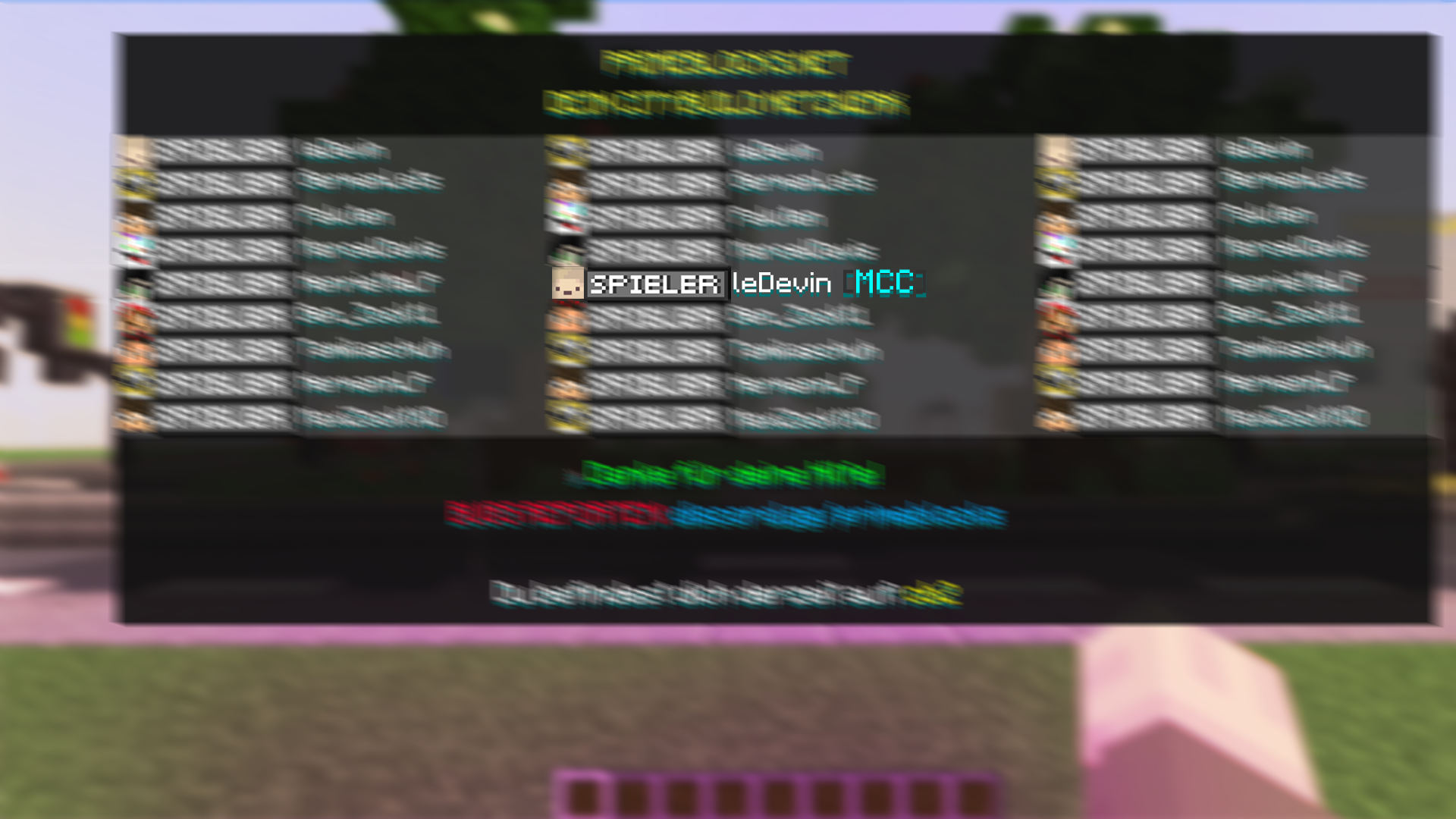 Farm Menu