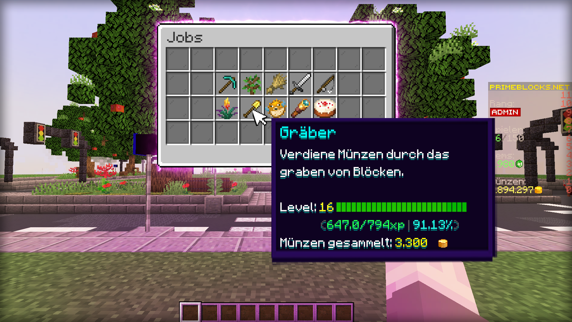 gräber1 Menu