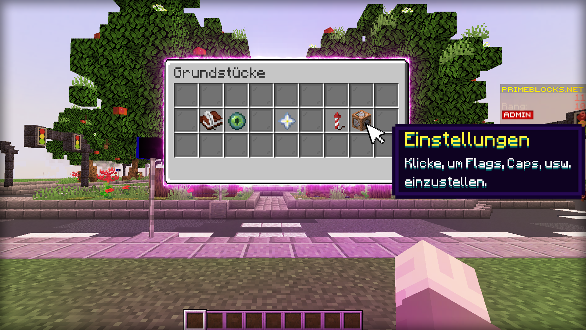 Plot-Biome1 Menu